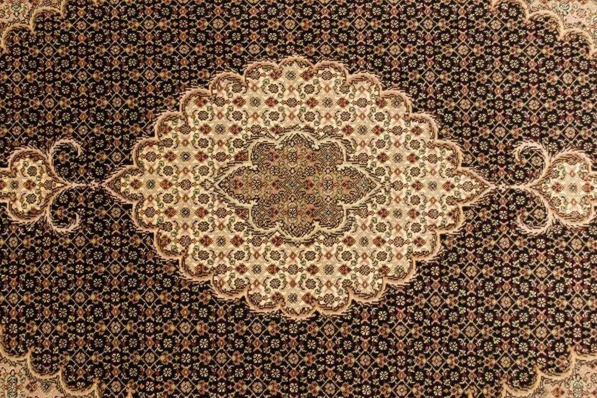 Perzisch tapijt - Tabriz - Royal - 152 x 100 cm - zwart