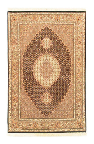 Perzisch tapijt - Tabriz - Royal - 160 x 104 cm - zwart