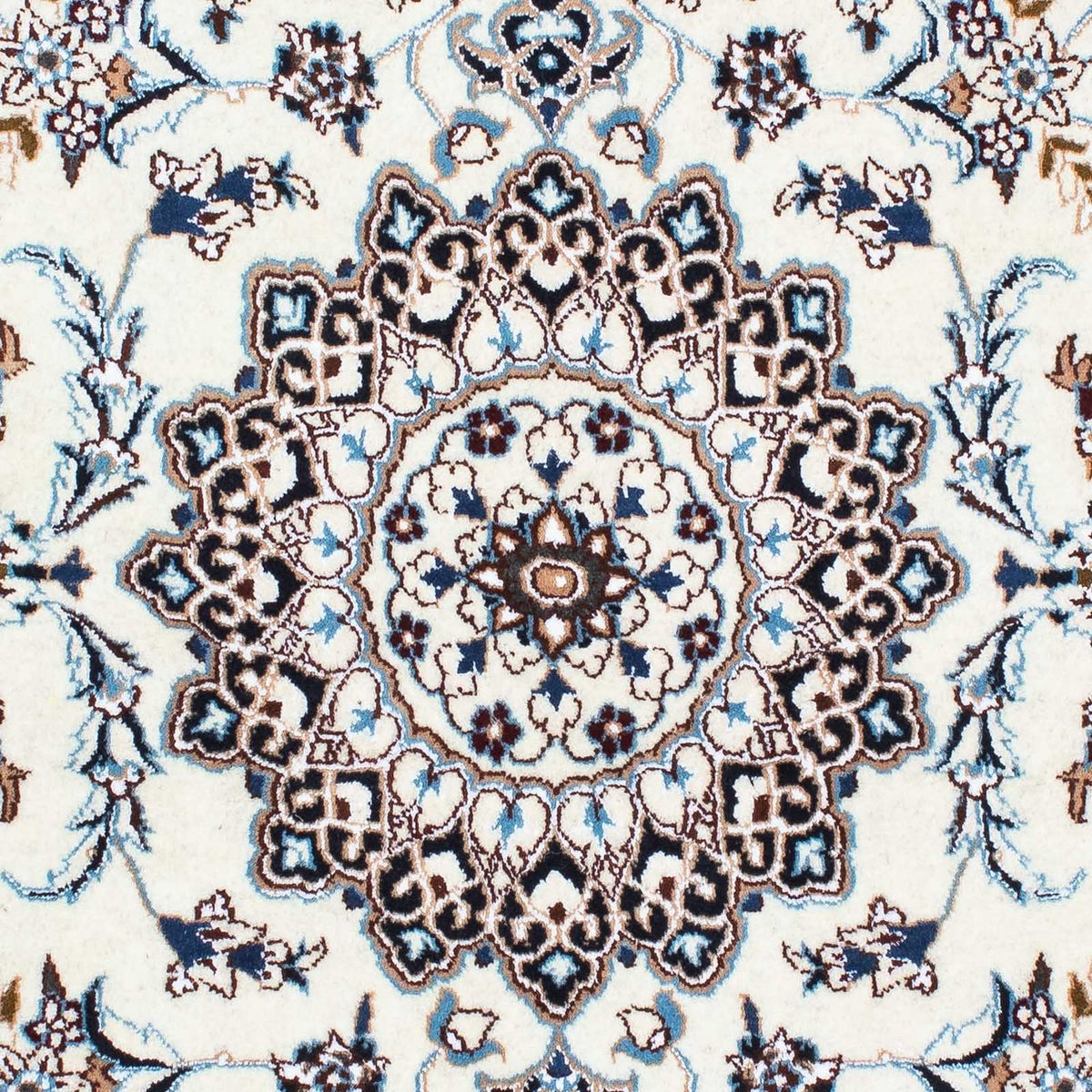 Perzisch tapijt - Nain - Koninklijk - 178 x 113 cm - beige