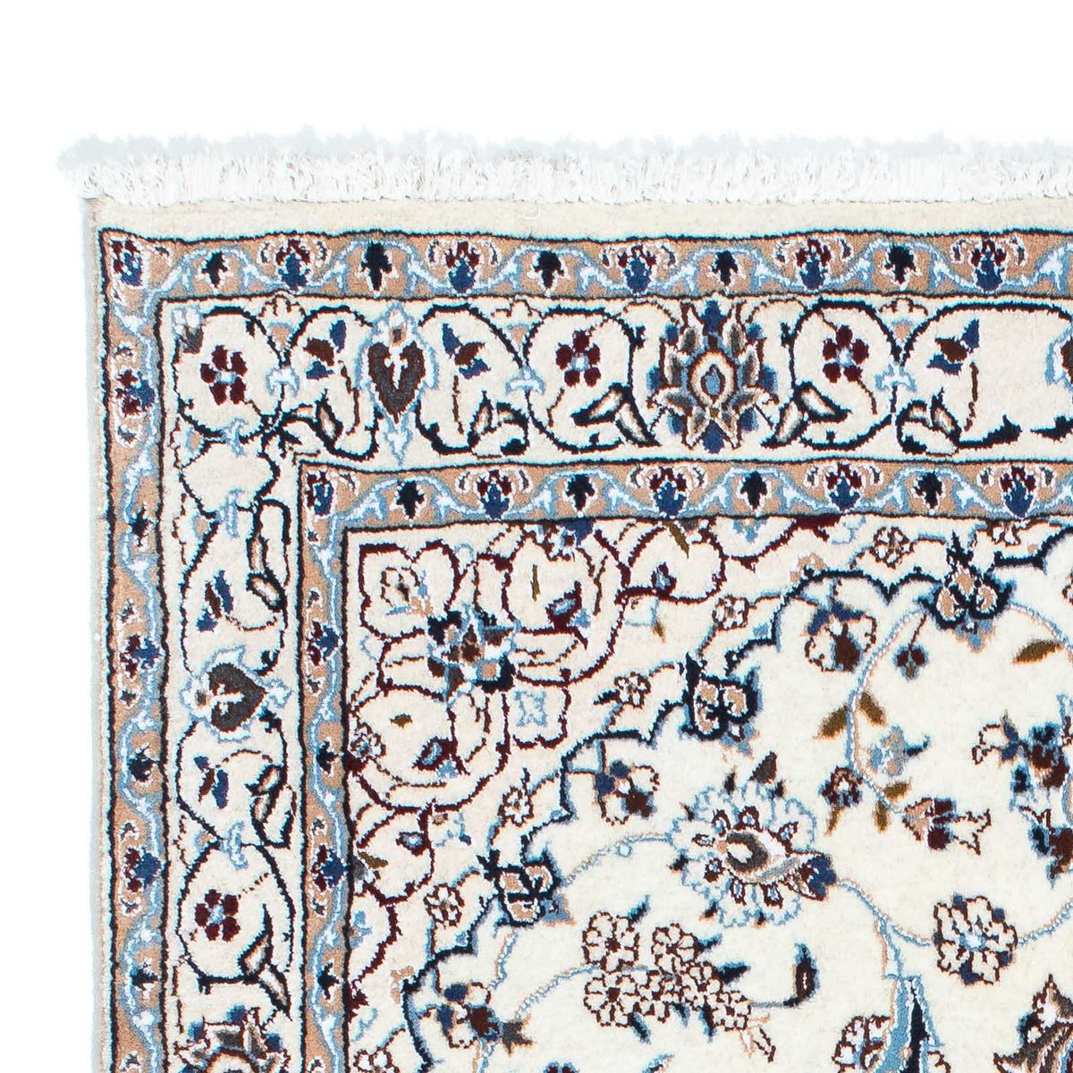 Perzisch tapijt - Nain - Koninklijk - 178 x 113 cm - beige