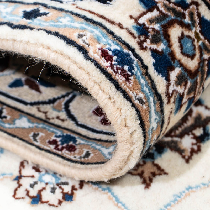 Perzisch tapijt - Nain - Koninklijk - 178 x 113 cm - beige