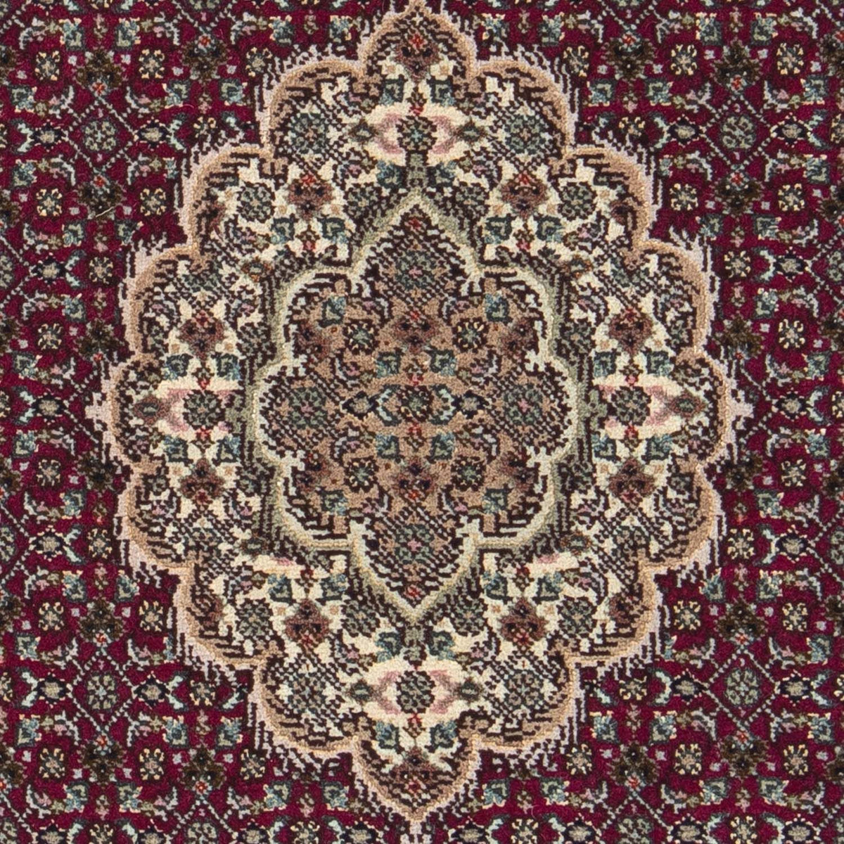 Perzisch tapijt - Tabriz - Royal - 95 x 61 cm - donkerrood