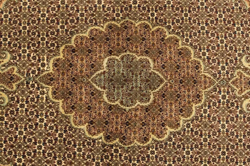 Perzisch tapijt - Tabriz - Royal - 158 x 105 cm - beige