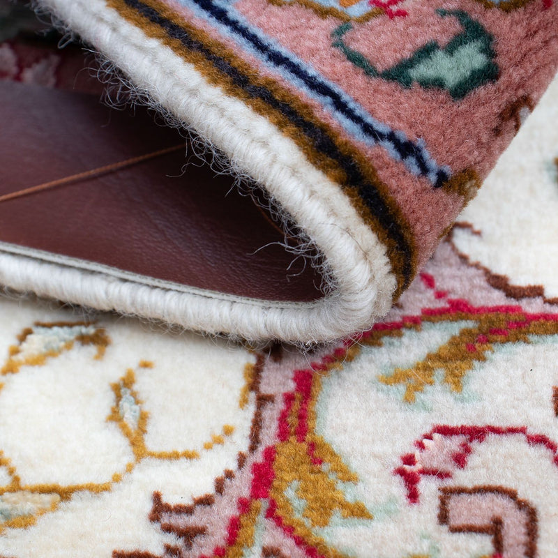 Perzisch tapijt - Tabriz - Royal - 83 x 56 cm - beige