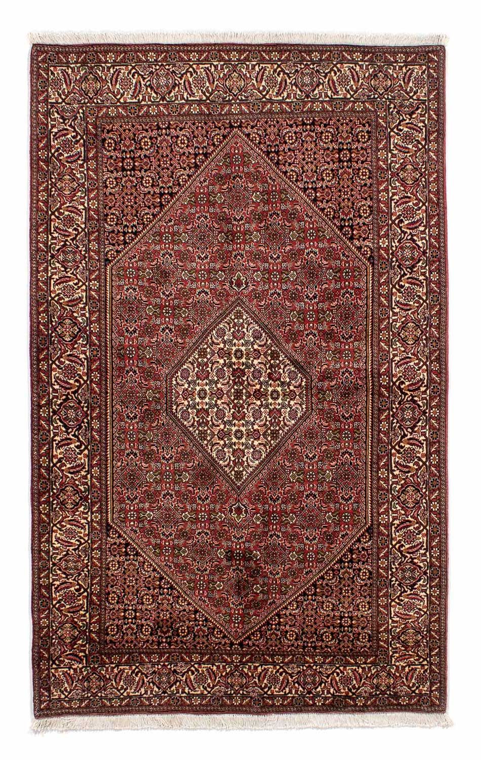 Perzisch tapijt - Bijar - 235 x 140 cm - licht rood