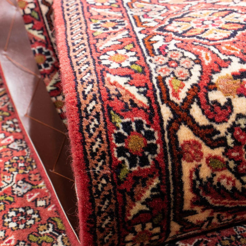 Perzisch tapijt - Bijar - 235 x 140 cm - licht rood