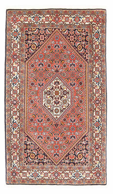 Perzisch tapijt - Bijar - 150 x 81 cm - licht rood