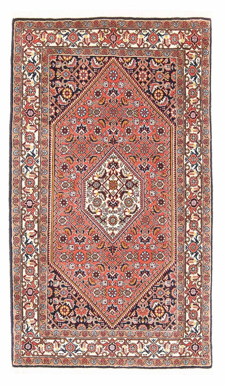Perzisch tapijt - Bijar - 150 x 81 cm - licht rood