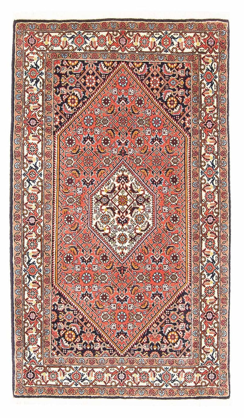 Perzisch tapijt - Bijar - 150 x 81 cm - licht rood