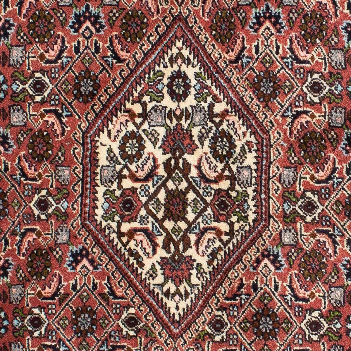 Perzisch tapijt - Bijar - 200 x 141 cm - rood