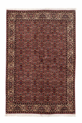 Perzisch tapijt - Bijar - 205 x 141 cm - donkerrood