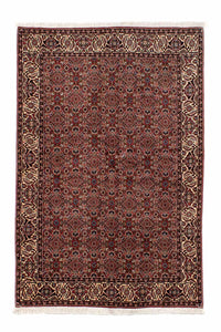 Perzisch tapijt - Bijar - 205 x 141 cm - donkerrood