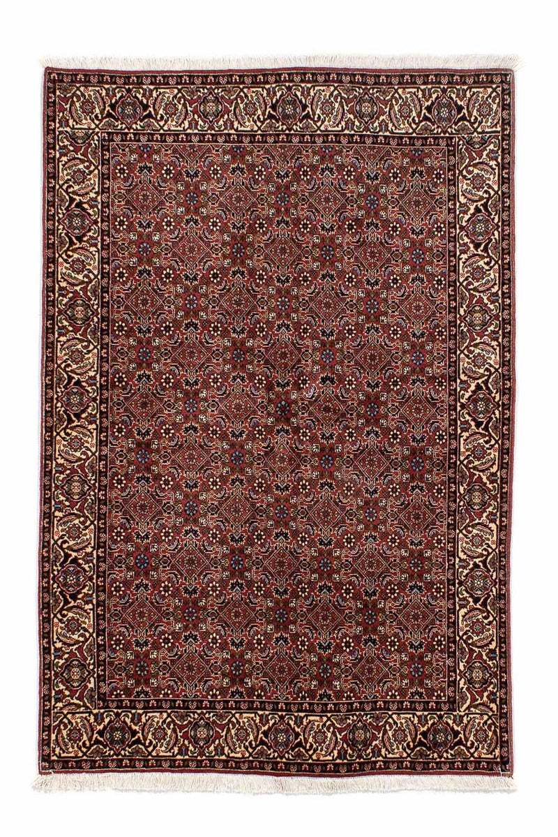 Perzisch tapijt - Bijar - 205 x 141 cm - donkerrood