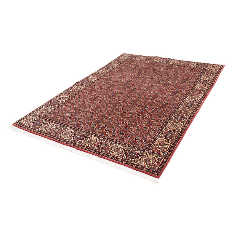Perzisch tapijt - Bijar - 205 x 141 cm - donkerrood