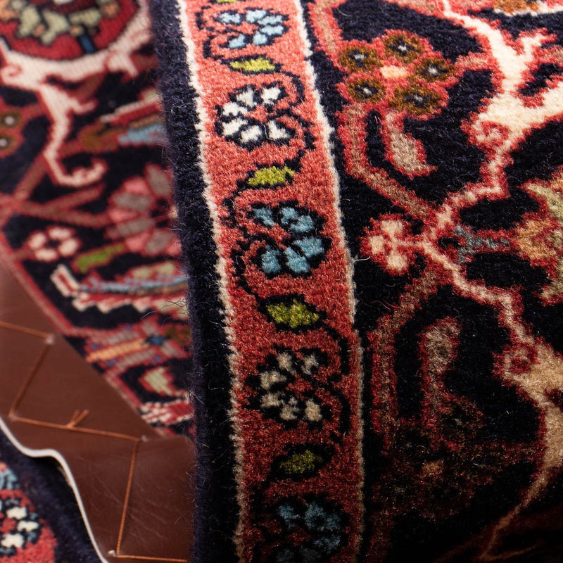 Perzisch tapijt - Bijar - 198 x 136 cm - donkerrood