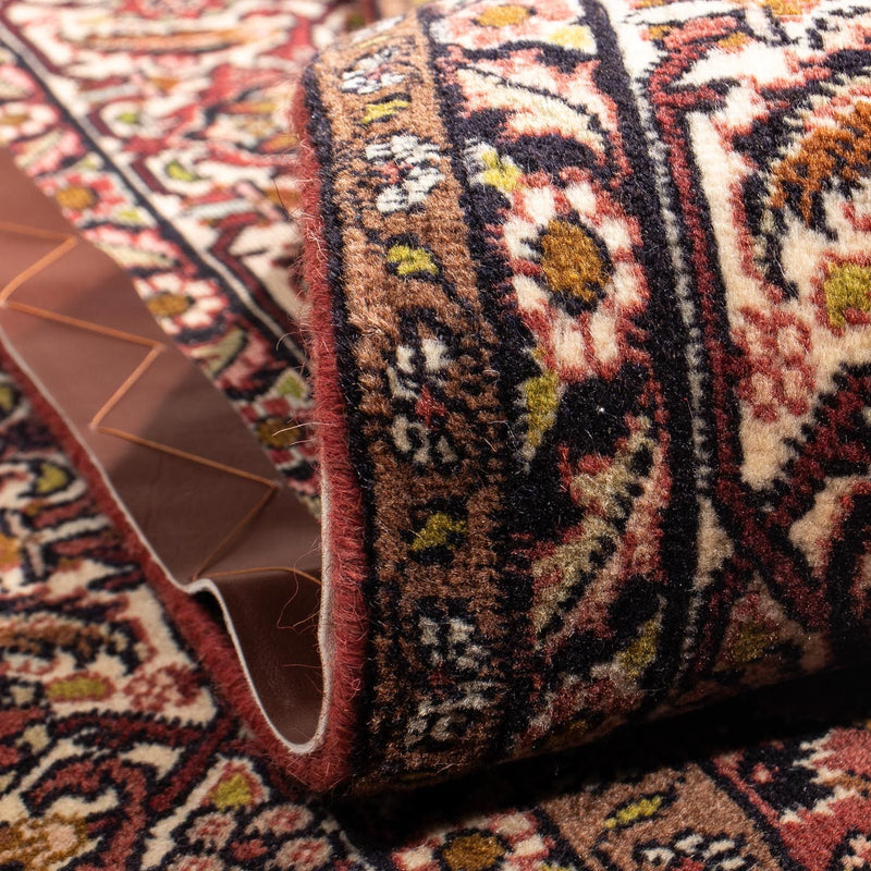 Perzisch tapijt - Bijar vierkant  - 200 x 195 cm - licht rood