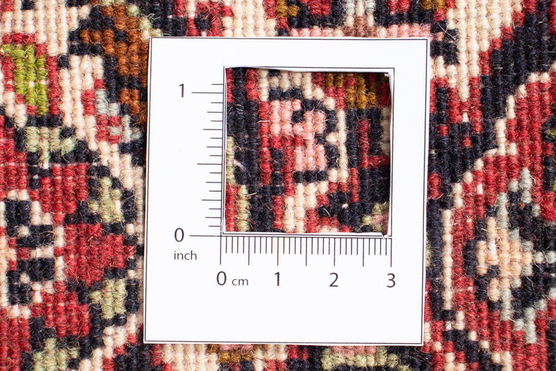 Perzisch tapijt - Bijar vierkant  - 200 x 195 cm - licht rood