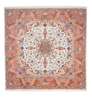 Perzisch tapijt - Tabriz - Royal vierkant  - 300 x 298 cm - beige