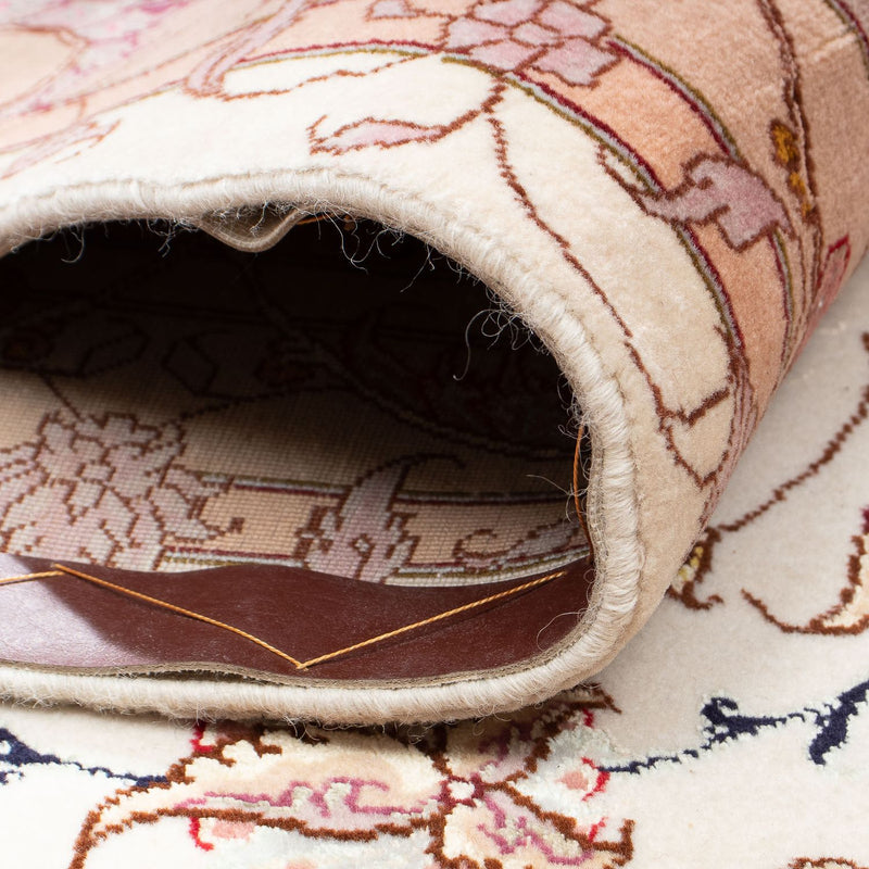 Perzisch tapijt - Tabriz - Royal vierkant  - 300 x 298 cm - beige