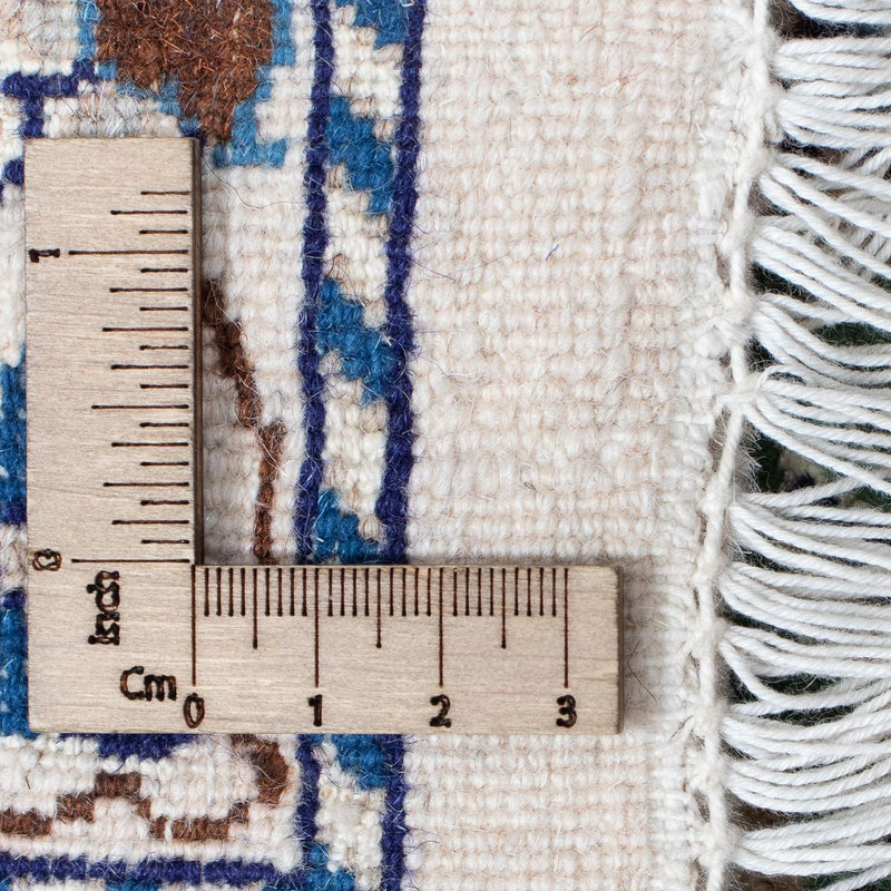 Loper Perzisch tapijt - Nain - Koninklijk - 410 x 62 cm - groen