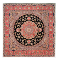 Perzisch tapijt - Tabriz - Royal vierkant  - 300 x 290 cm - rood