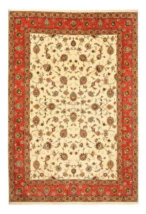Perzisch tapijt - Tabriz - Royal - 368 x 250 cm - beige