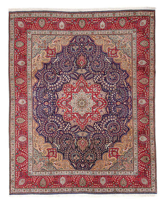 Perzisch tapijt - Tabriz - Royal - 374 x 296 cm - blauw