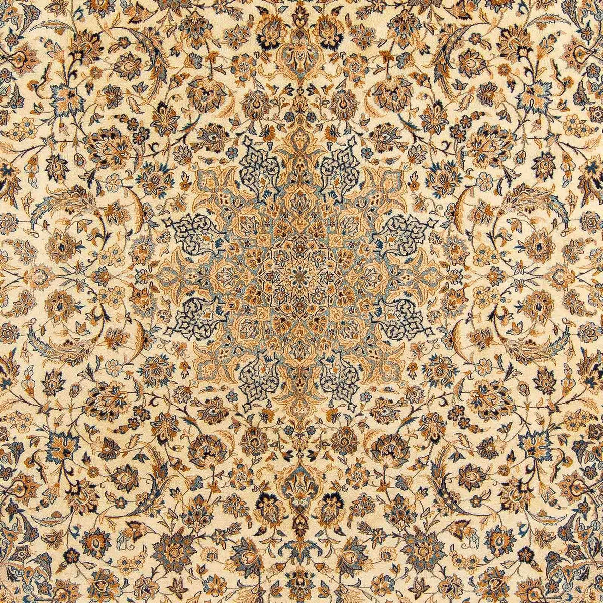 Vintage tapijt - 396 x 308 cm - beige