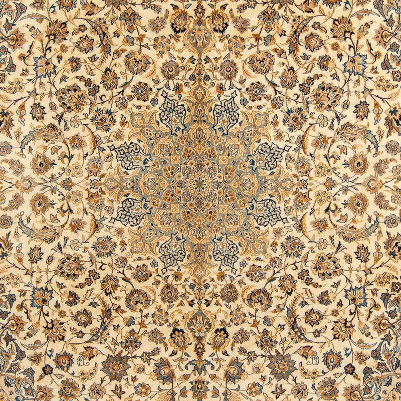 Vintage tapijt - 396 x 308 cm - beige