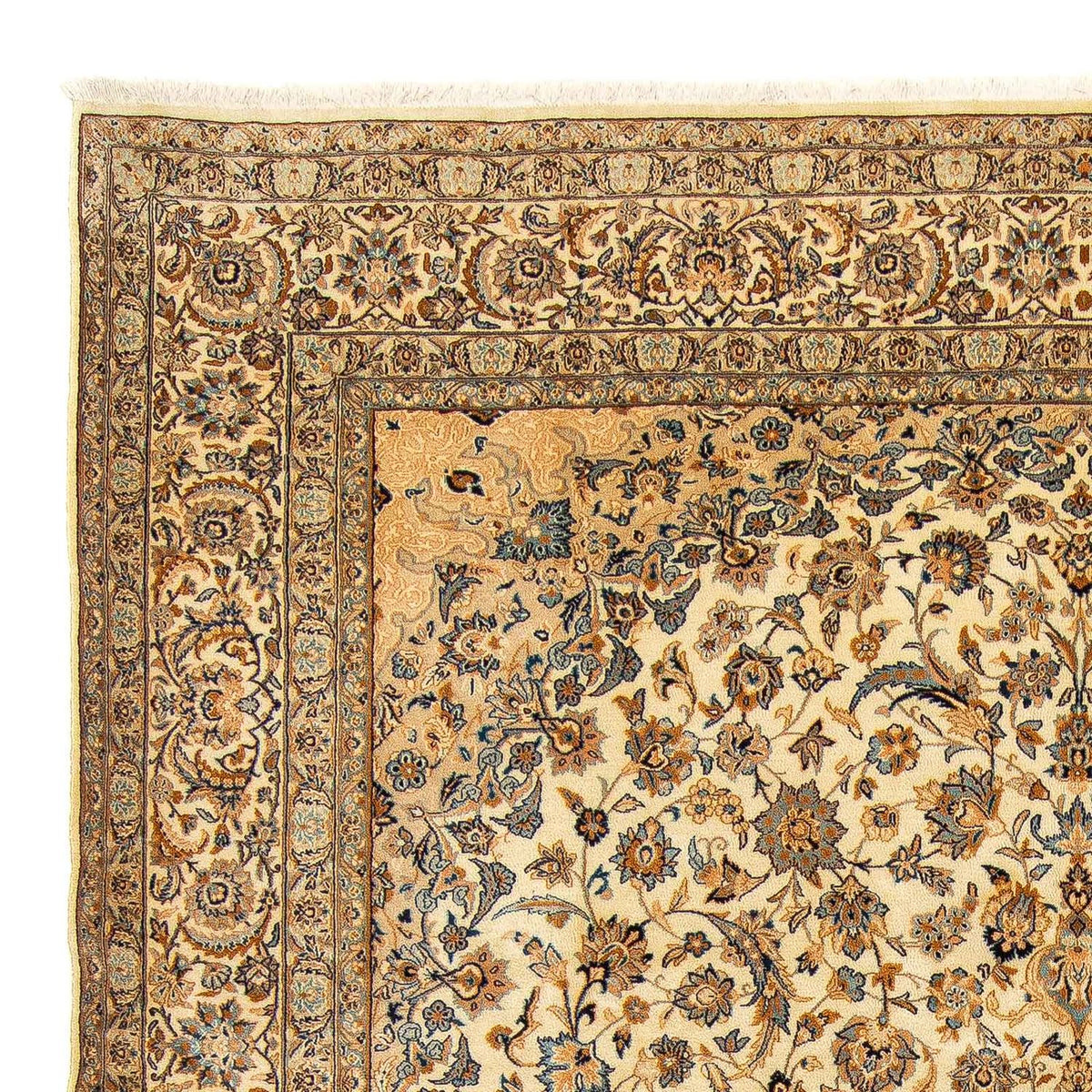 Vintage tapijt - 396 x 308 cm - beige