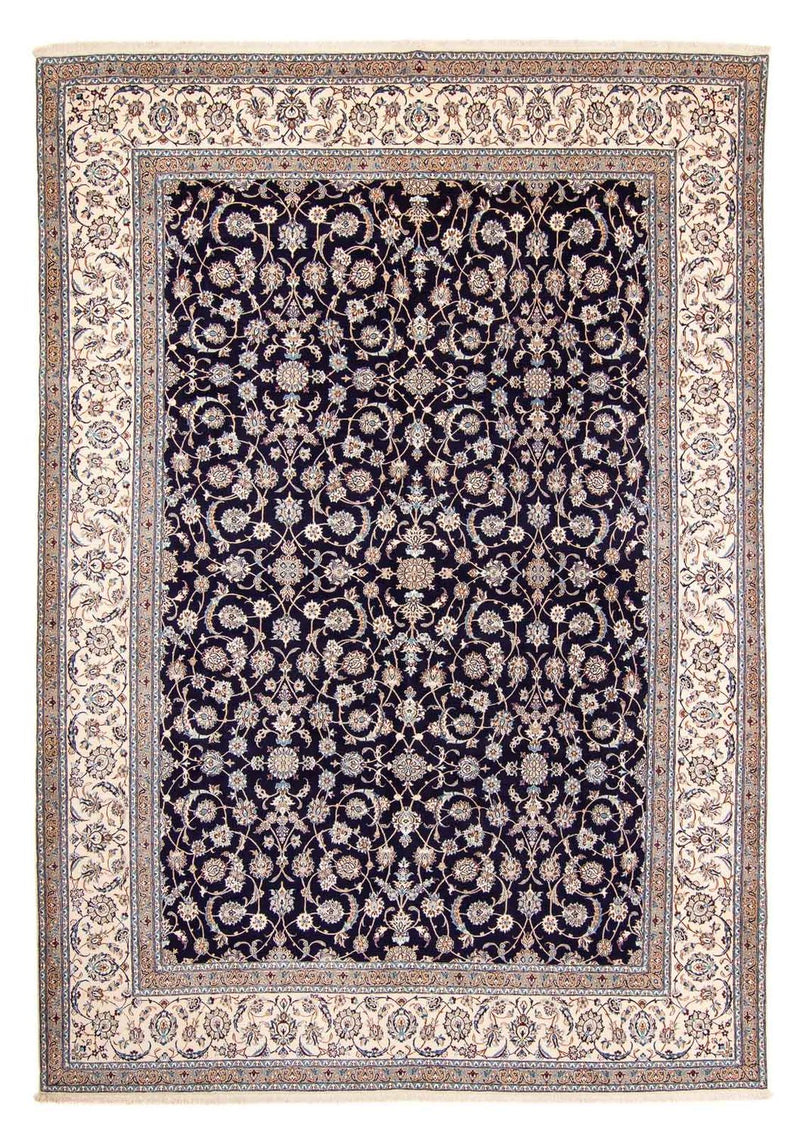 Perzisch tapijt - Nain - Premium - 430 x 310 cm - donkerblauw