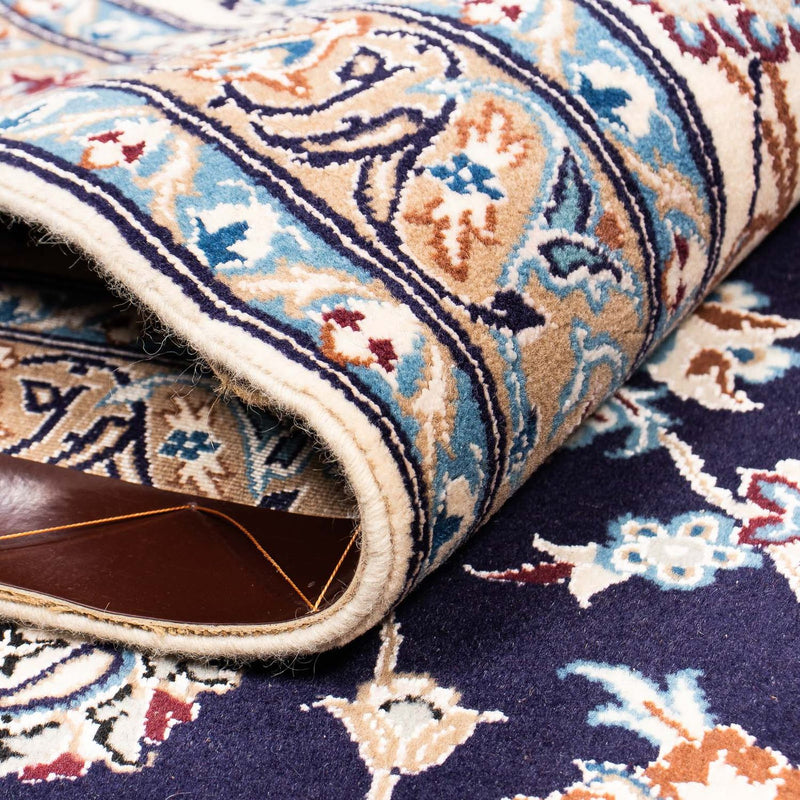 Perzisch tapijt - Nain - Premium - 430 x 310 cm - donkerblauw