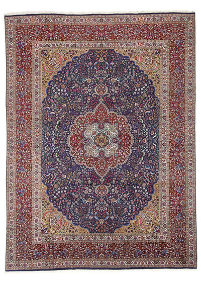 Tabriz - 50 Raj Tapijt 300x391cm - Perzisch tapijt