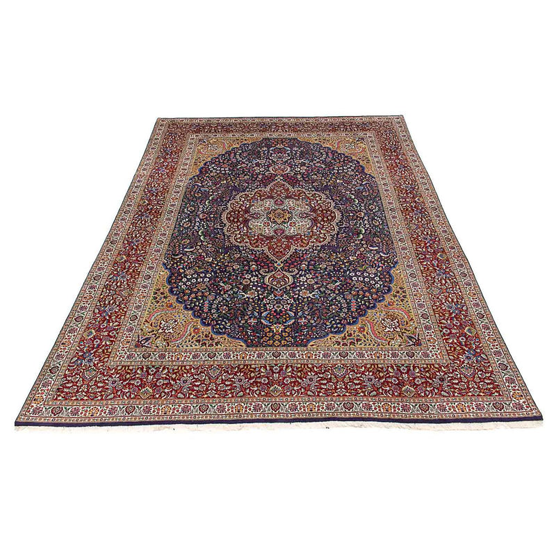 Perzisch tapijt - Tabriz - Royal - 391 x 300 cm - blauw