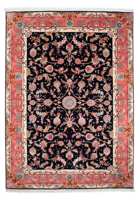 Perzisch tapijt - Tabriz - Royal - 238 x 172 cm - donkerblauw