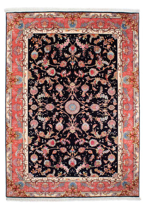 Perzisch tapijt - Tabriz - Royal - 238 x 172 cm - donkerblauw
