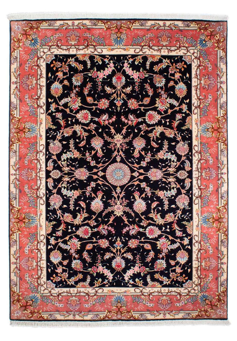 Perzisch tapijt - Tabriz - Royal - 238 x 172 cm - donkerblauw