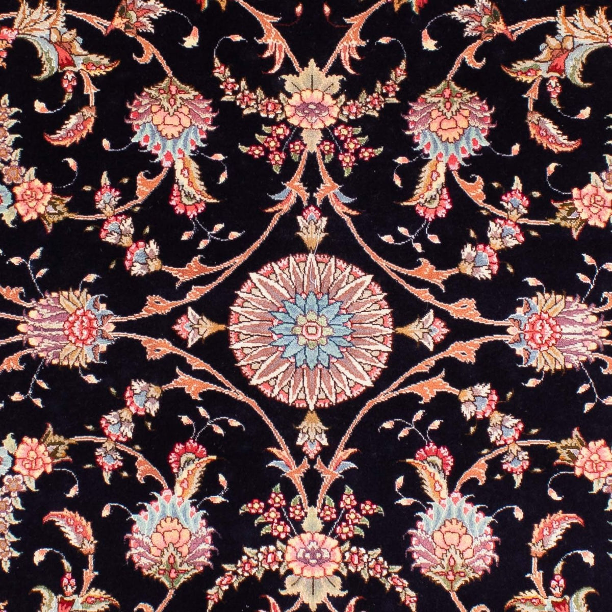 Perzisch tapijt - Tabriz - Royal - 238 x 172 cm - donkerblauw
