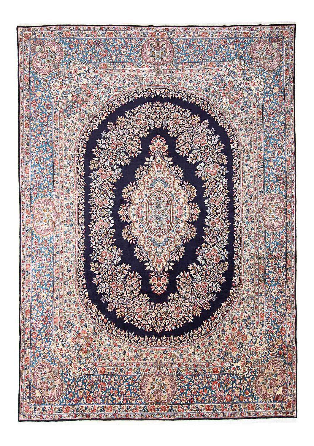 Perzisch tapijt - Royal - 398 x 292 cm - donkerblauw