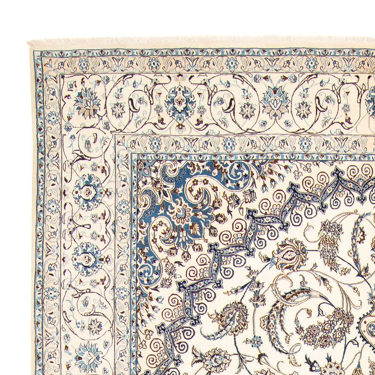 Perzisch tapijt - Nain - Premium - 402 x 291 cm - beige