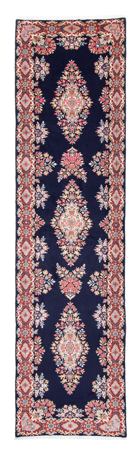 Loper Perzisch tapijt - Royal - 407 x 96 cm - donkerblauw