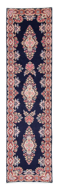 Loper Perzisch tapijt - Royal - 407 x 96 cm - donkerblauw
