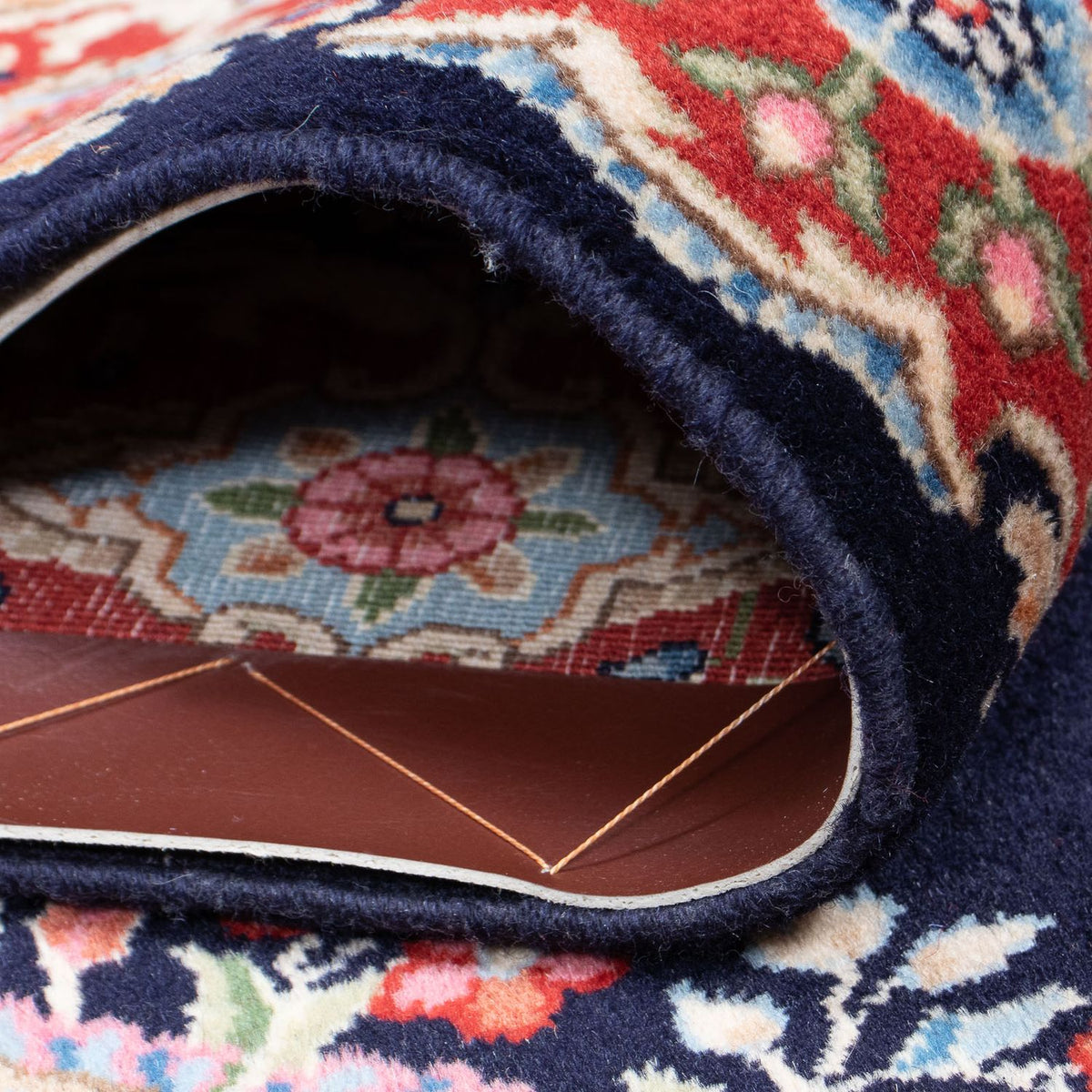 Loper Perzisch tapijt - Royal - 407 x 96 cm - donkerblauw