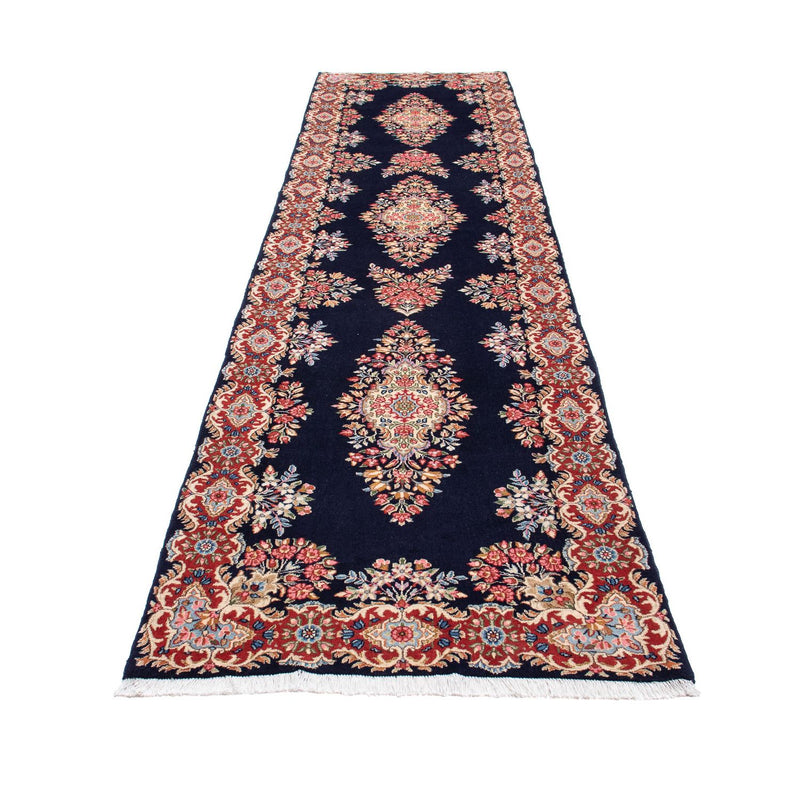 Loper Perzisch tapijt - Royal - 407 x 96 cm - donkerblauw