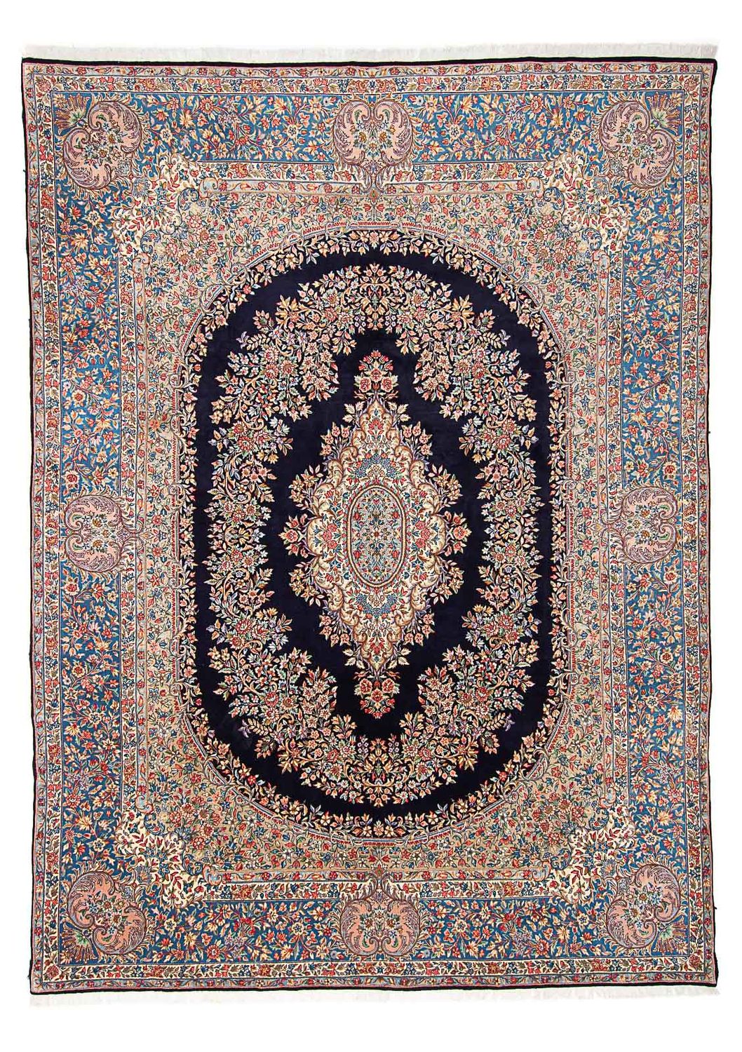 Perzisch tapijt - Royal - 400 x 294 cm - donkerblauw