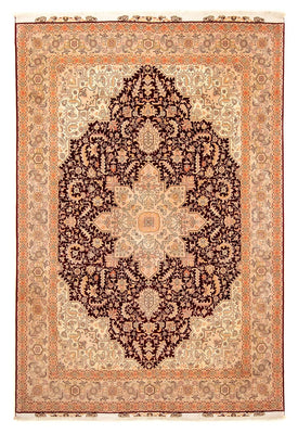 Perzisch tapijt - Tabriz - Royal - 356 x 250 cm - lichtbruin