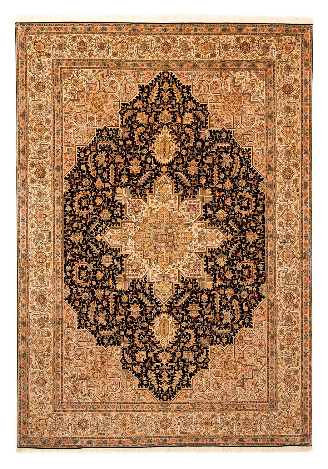 Perzisch tapijt - Tabriz - Royal - 360 x 254 cm - lichtbruin