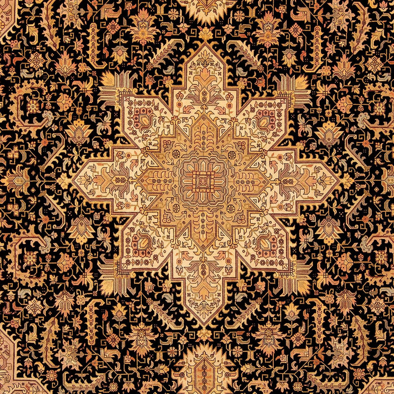 Perzisch tapijt - Tabriz - Royal - 360 x 254 cm - lichtbruin