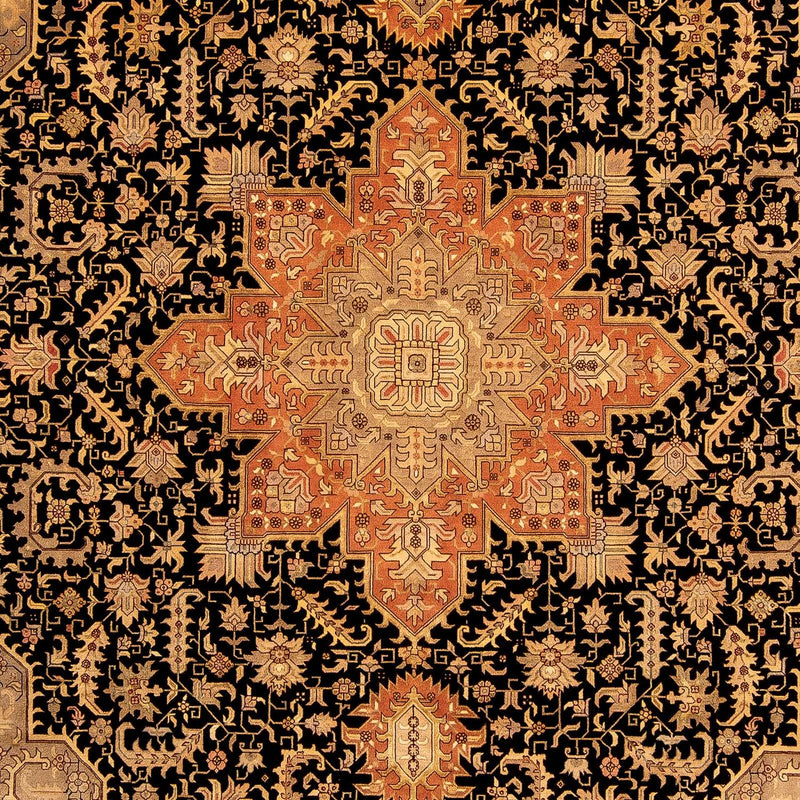 Perzisch tapijt - Tabriz - Royal - 348 x 248 cm - lichtbruin