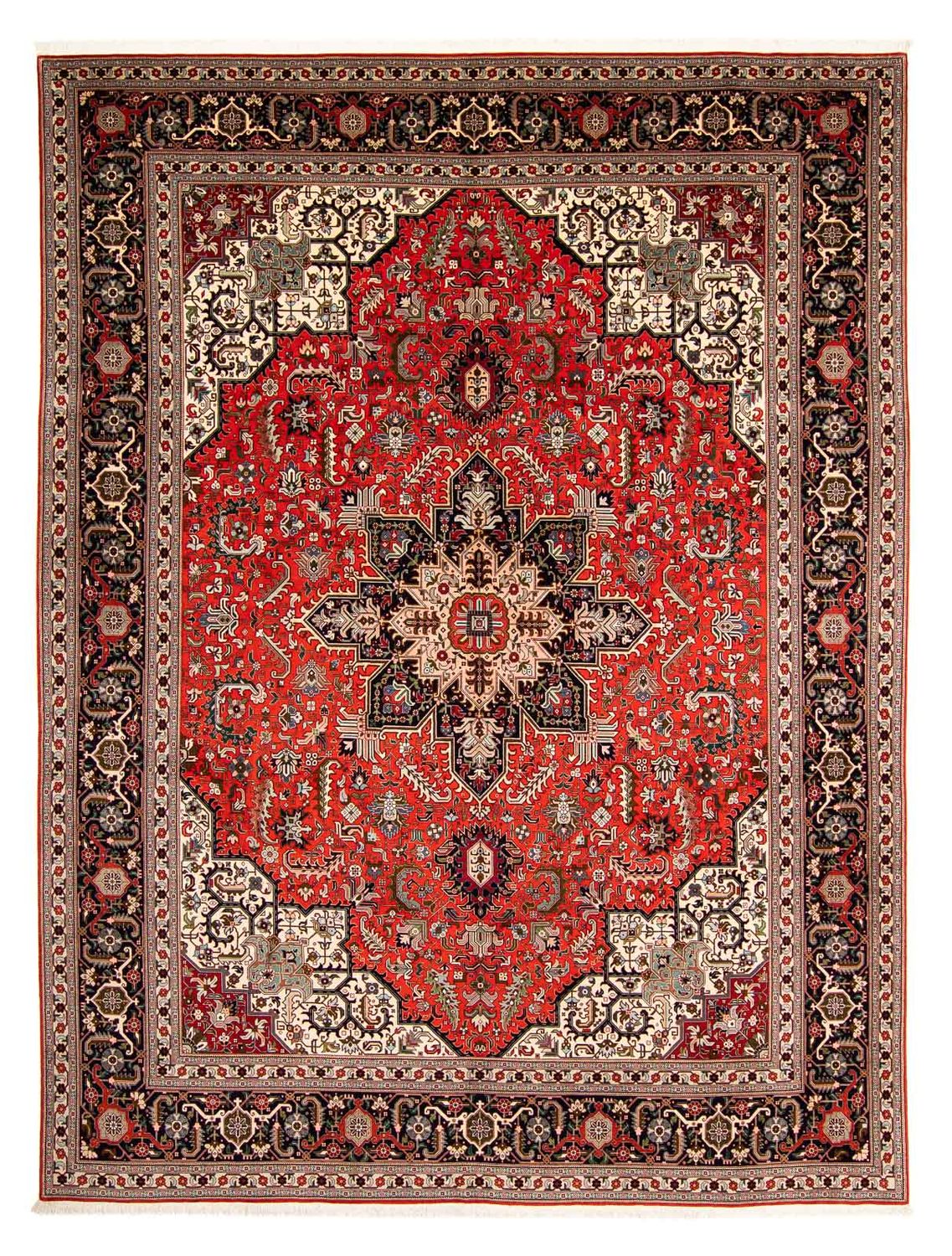Perzisch tapijt - Tabriz - Royal - 407 x 298 cm - roest